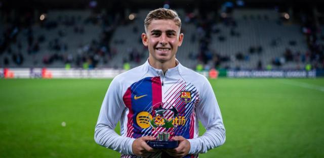 拉马西亚小将连庄,费尔明首次欧冠首发就最佳